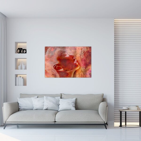 Tablou - Profilul feței feminine (90x60 cm)