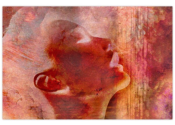 Tablou - Profilul feței feminine (90x60 cm)