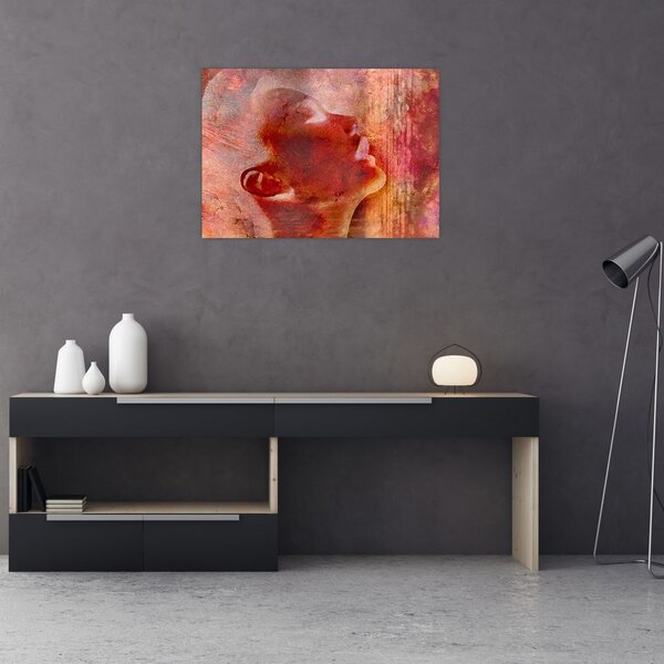 Tablou - Profilul feței feminine (70x50 cm)