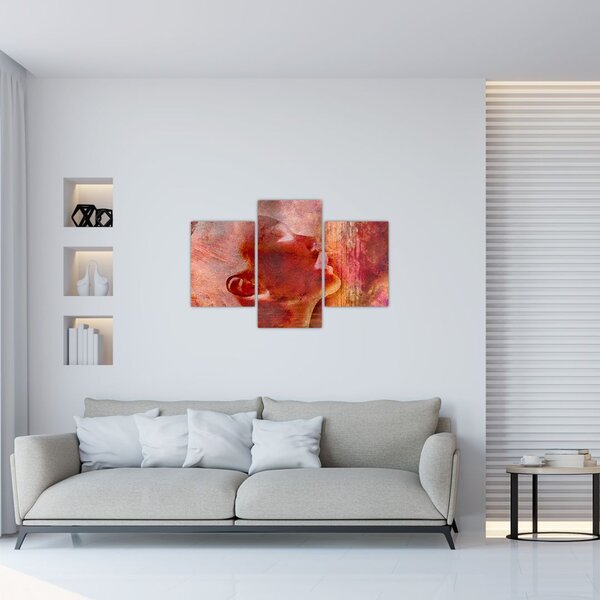 Tablou - Profilul feței feminine (90x60 cm)