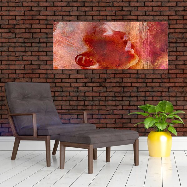 Tablou - Profilul feței feminine (120x50 cm)