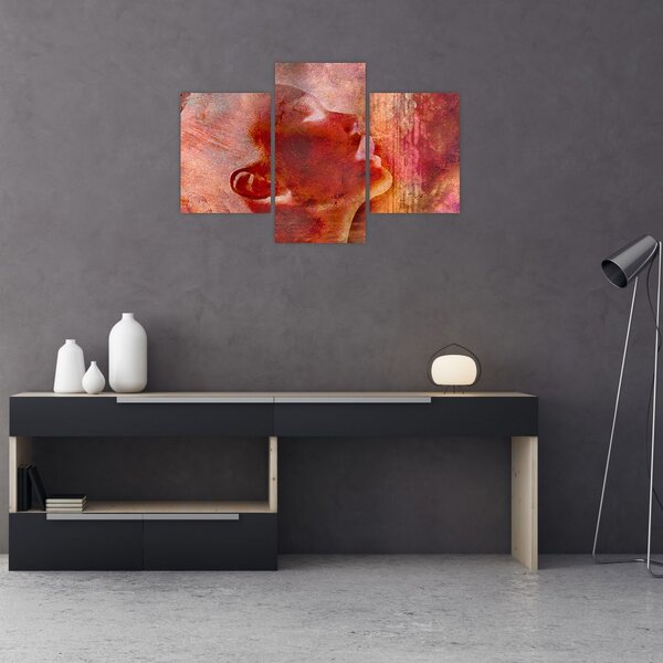 Tablou - Profilul feței feminine (90x60 cm)