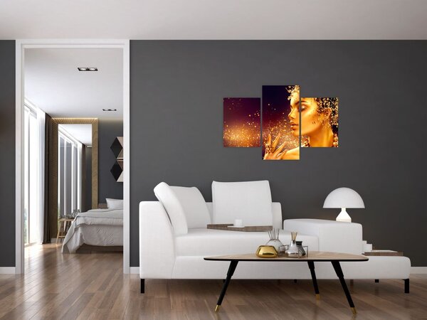 Tablou - Regina de aur (90x60 cm)