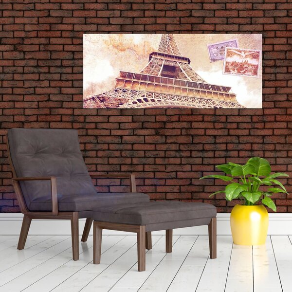 Tablou - Prriveliștea din Paris (120x50 cm)