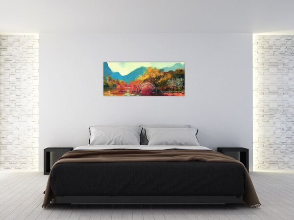 Tablou - Culorile toamnei (120x50 cm)