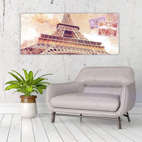 Tablou - Prriveliștea din Paris (120x50 cm)