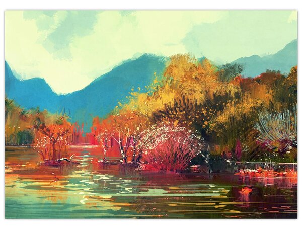 Tablou - Culorile toamnei (70x50 cm)