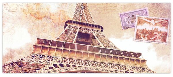 Tablou - Prriveliștea din Paris (120x50 cm)