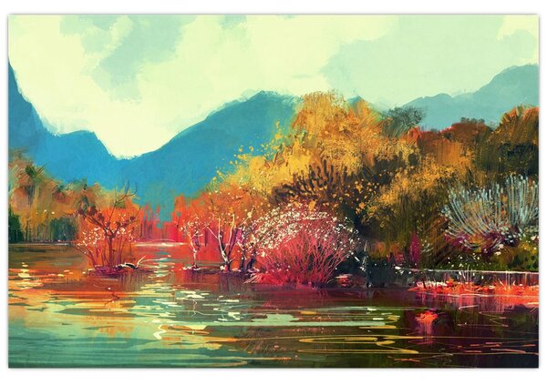 Tablou - Culorile toamnei (90x60 cm)