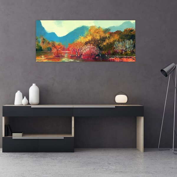 Tablou - Culorile toamnei (120x50 cm)