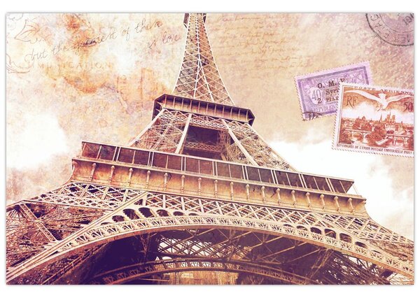 Tablou - Prriveliștea din Paris (90x60 cm)