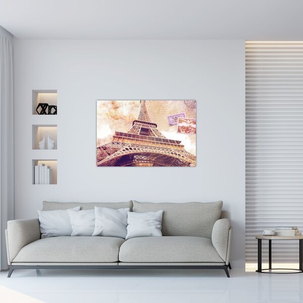 Tablou - Prriveliștea din Paris (90x60 cm)