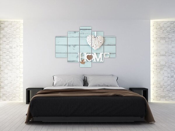 Tablou - I love home (150x105 cm)