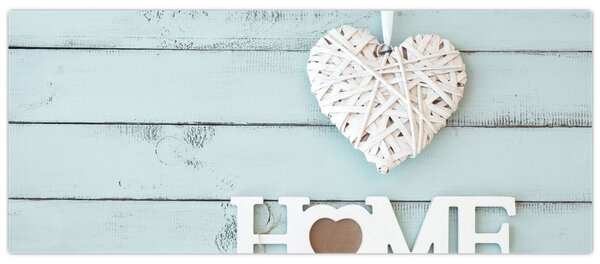 Tablou - I love home (120x50 cm)