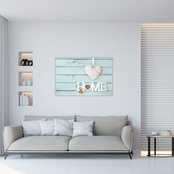 Tablou - I love home (90x60 cm)