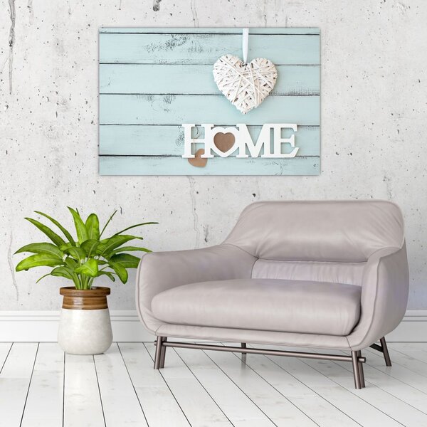 Tablou - I love home (90x60 cm)