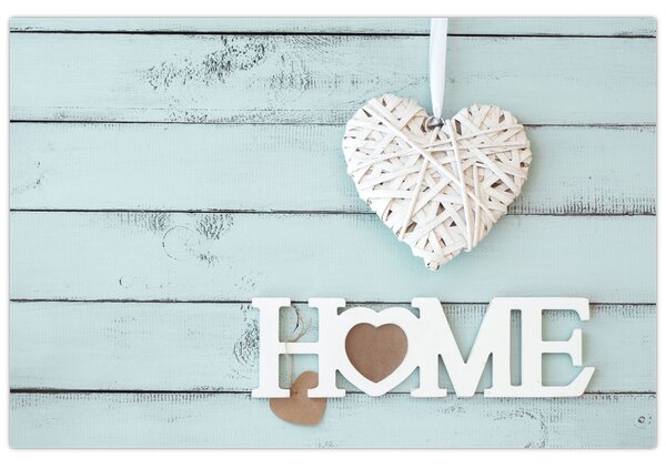 Tablou - I love home (90x60 cm)