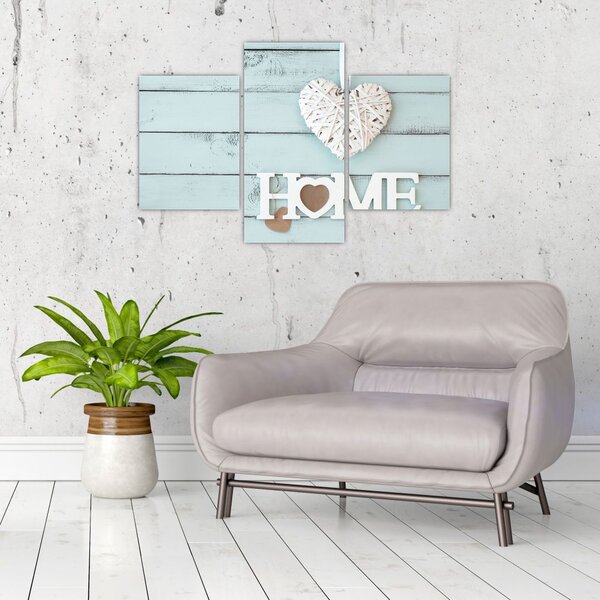 Tablou - I love home (90x60 cm)