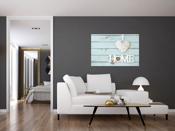Tablou - I love home (90x60 cm)