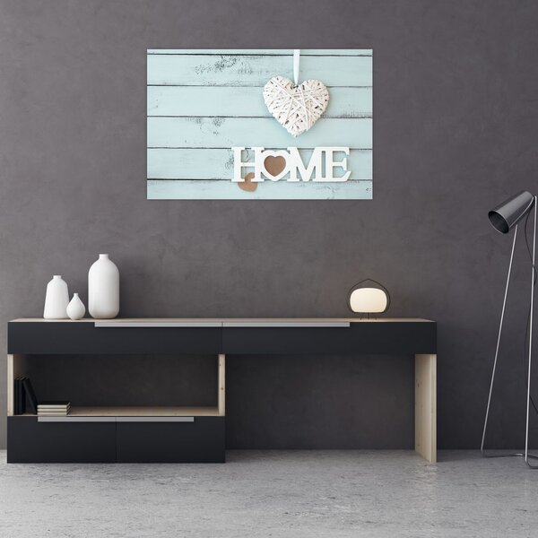 Tablou - I love home (90x60 cm)