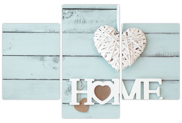 Tablou - I love home (90x60 cm)