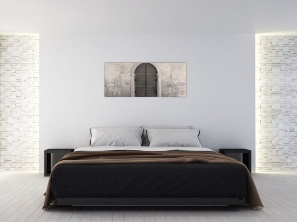 Tablou - Ușa misterioasă (120x50 cm)