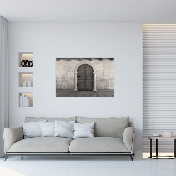 Tablou - Ușa misterioasă (90x60 cm)