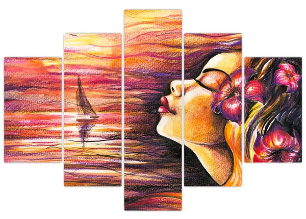 Tablou - Amintiri de vară (150x105 cm)