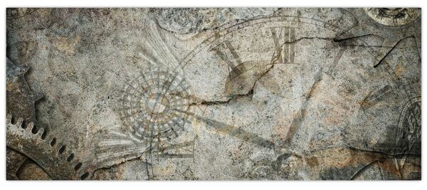 Tablou - Curgerea timpului (120x50 cm)