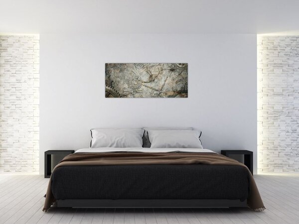 Tablou - Curgerea timpului (120x50 cm)