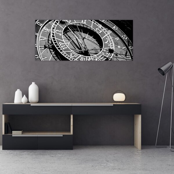 Tablou - Ceasul Astronomic, Praga, Republica Cehă (120x50 cm)