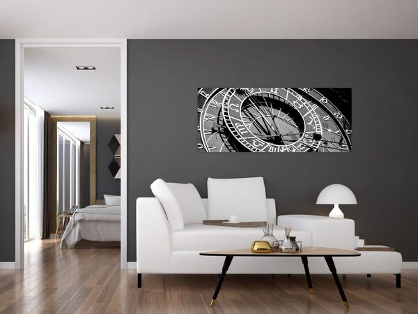Tablou - Ceasul Astronomic, Praga, Republica Cehă (120x50 cm)