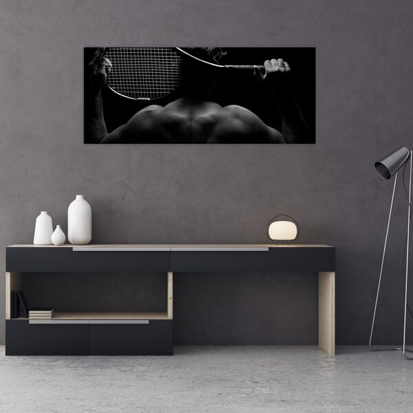 Tablou - Jucătorul de tenis (120x50 cm)