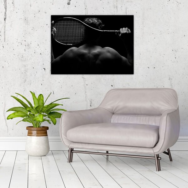 Tablou - Jucătorul de tenis (70x50 cm)