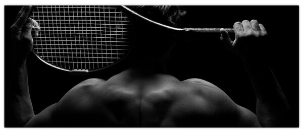 Tablou - Jucătorul de tenis (120x50 cm)