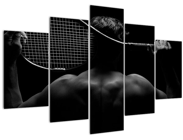 Tablou - Jucătorul de tenis (150x105 cm)