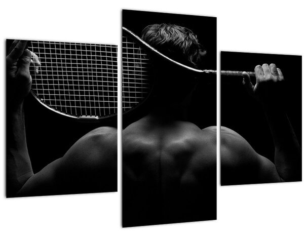 Tablou - Jucătorul de tenis (90x60 cm)