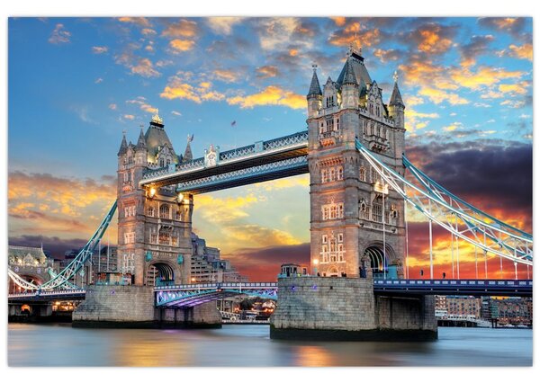 Tablou - Tower Bridge, Londra, Anglia (90x60 cm)