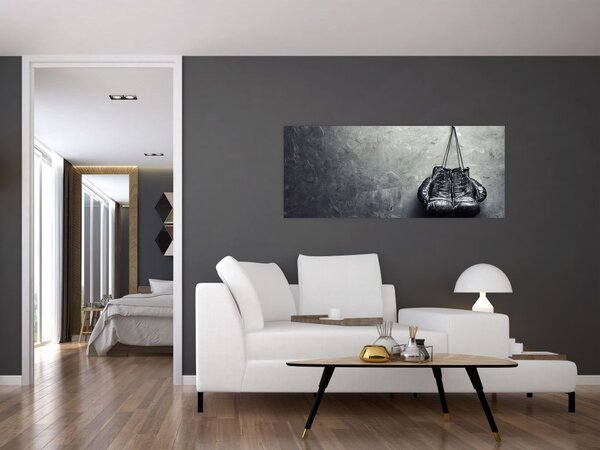 Tablou - Mănuși de box (120x50 cm)