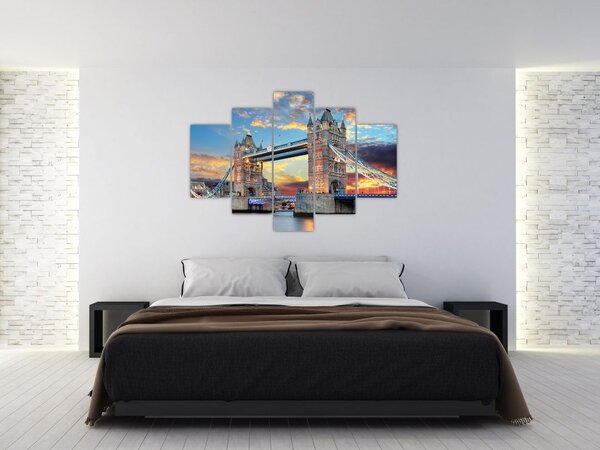 Tablou - Tower Bridge, Londra, Anglia (150x105 cm)
