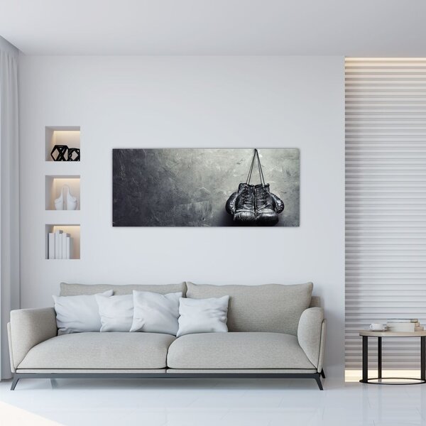 Tablou - Mănuși de box (120x50 cm)