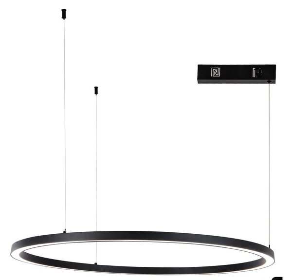 Immax NEO 07215L-LED Lustr FINO 60W/230V 80cm negru, dimabil, Tuya+DO
