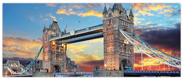 Tablou - Tower Bridge, Londra, Anglia (120x50 cm)