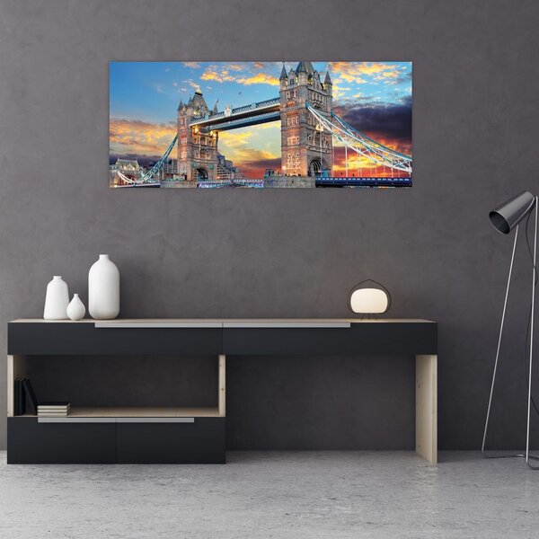 Tablou - Tower Bridge, Londra, Anglia (120x50 cm)