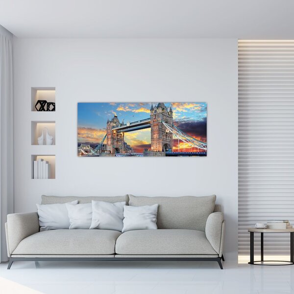 Tablou - Tower Bridge, Londra, Anglia (120x50 cm)