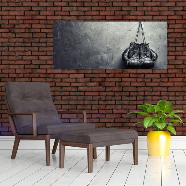 Tablou - Mănuși de box (120x50 cm)