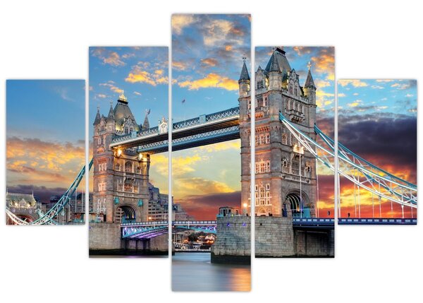 Tablou - Tower Bridge, Londra, Anglia (150x105 cm)