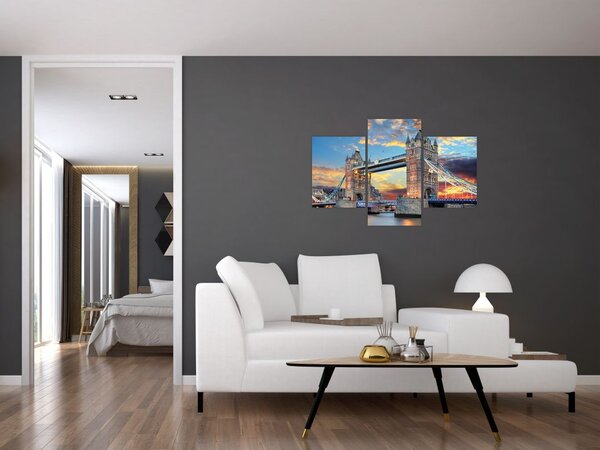 Tablou - Tower Bridge, Londra, Anglia (90x60 cm)