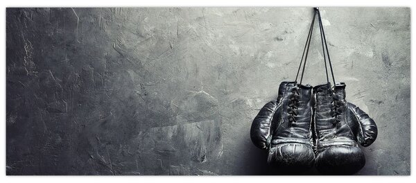 Tablou - Mănuși de box (120x50 cm)
