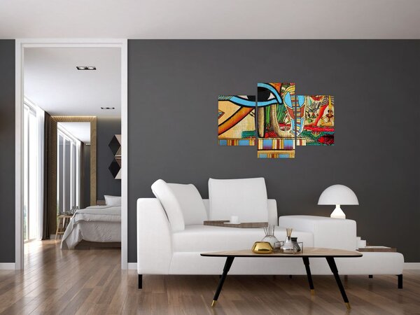 Tablou- Pictură egipteană (90x60 cm)